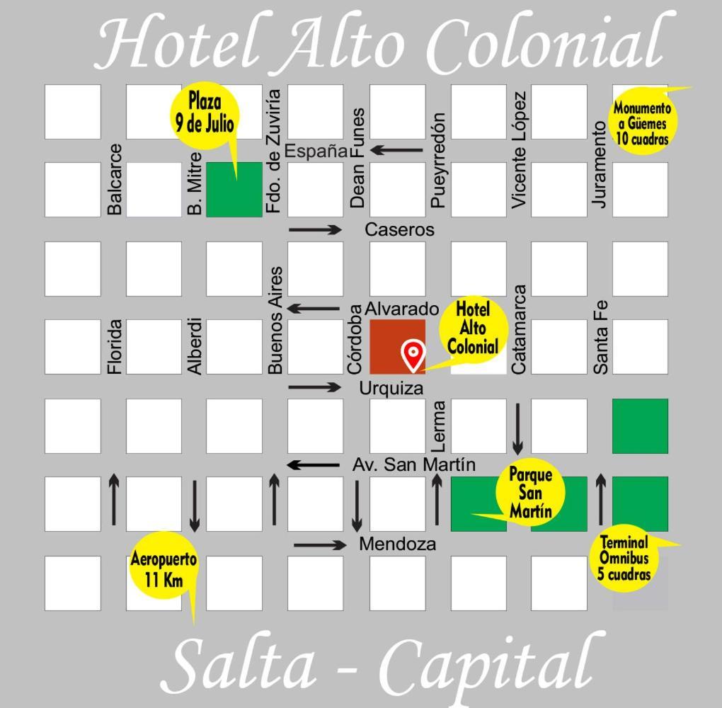 Hotel Alto Colonial Salta Exteriér fotografie